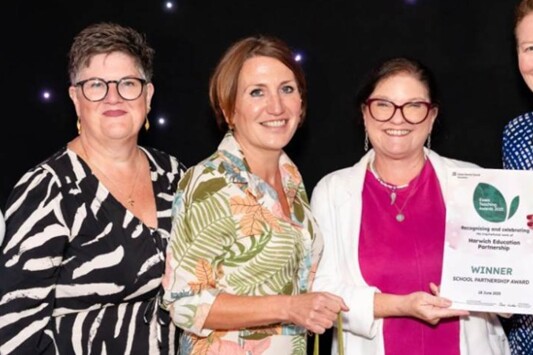 Harwich Education Partnership named as a winner at the Essex Teaching Awards 2025 (2)